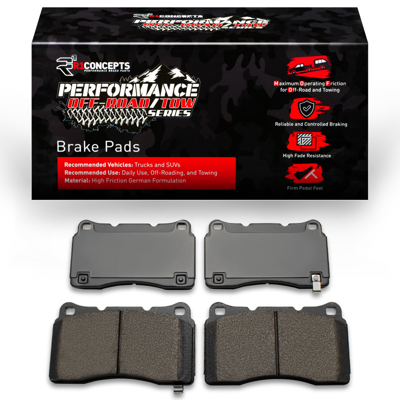 Hyundai Genesis Coupe Brake Pads - Front - R1 Concepts - Off-Road/Tow - `10-`16